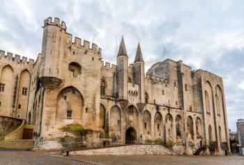 Palais des Papes in Avignon, a UNESCO heritage site, France