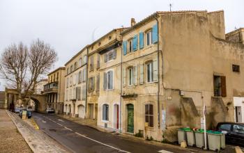 Building in the city center of Arles - France