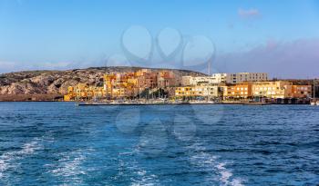 View of Frioul archipelago in Mediterranean sea near Marseille, France