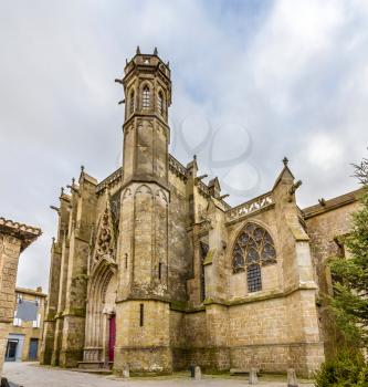 Saint Nazaire basilica in Carcassonne - France