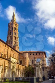Basilica of St. Sernin in Toulouse - France