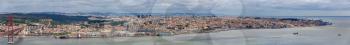 Panorama of Lisbon from Almada - Portugal