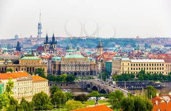 View of the Prague Old Town - Czech Republic