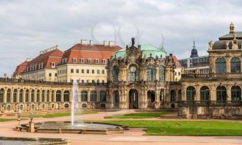 Zwinger Palace in Dresden, Saxony, Germany