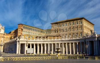 The Apostolic Palace in the Vatican city - Rome