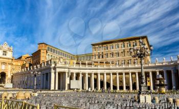 The Apostolic Palace in the Vatican city - Rome