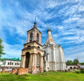 Church of Peter the Metropolitan in Pereslavl-Zalessky. The Golden Ring of Russia