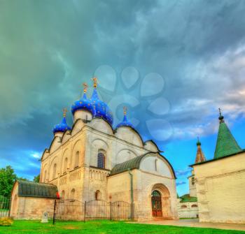 The Cathedral of the Nativity of the Theotokos at the Suzdal Kremlin, the Golden Ring of Russia