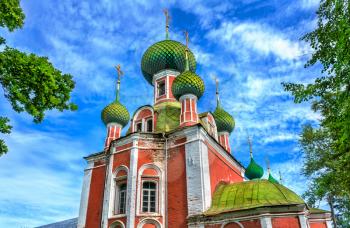 Alexander Nevsky Church in Pereslavl-Zalessky. The Golden Ring of Russia