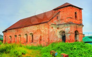 Abandoned Church of Boris and Gleb in Rostov Veliky, the Golden Ring of Russia