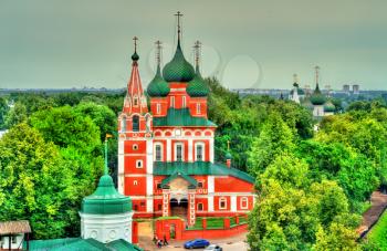 The church of Archangel Michael in Yaroslavl, the Golden Ring of Russia