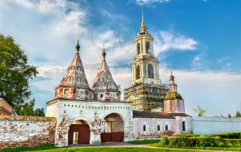 Rizopolozhensky monastery in Suzdal - Vladimir region, the Golden Ring of Russia