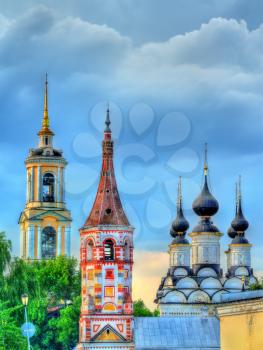 St. Antipas and St Lazarus churches in Suzdal, the Golden Ring of Russia