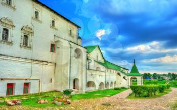 View of the Kremlin in Suzdal, the Golden Ring of Russia