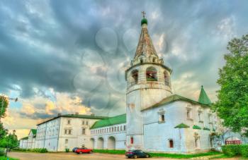 View of the Kremlin in Suzdal, the Golden Ring of Russia