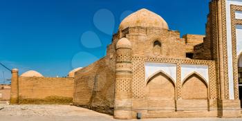 Mohammed Amin Inak Madrasah at Itchan Kala, Khiva. UNESCO heritage site in Uzbekistan