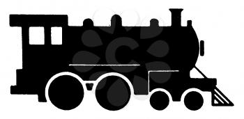 Royalty Free Clipart Image of an Engine