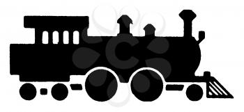 Royalty Free Clipart Image of an Engine