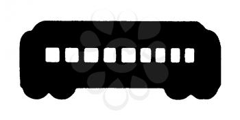 Royalty Free Clipart Image of a Railway Car