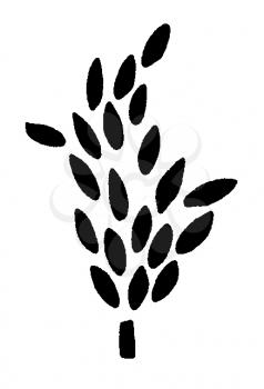 Royalty Free Clipart Image of Grain