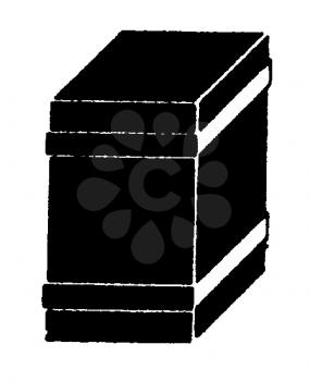 Royalty Free Clipart Image of a Crate
