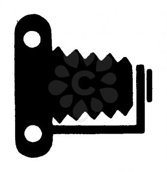 Royalty Free Clipart Image of an Antique Camera