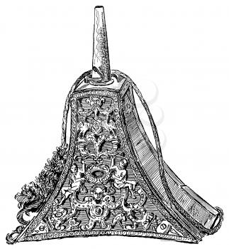 Royalty Free Clipart Image of a Medieval Object