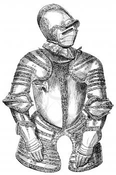 Royalty Free Clipart Image of Armour