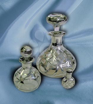Royalty Free Photo of Decorative Perfume Bottles