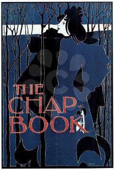 Royalty Free Clipart Image of The Chap Book Magazine cover 