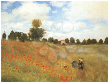Royalty Free Clipart Image of a Monet Painting