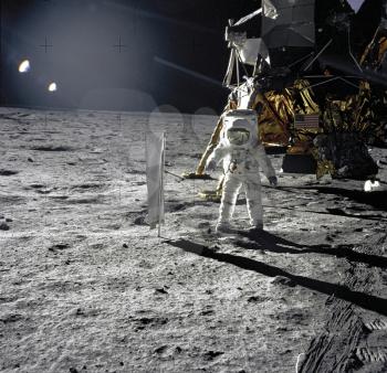 Royalty Free Photo of The Moon Landing 