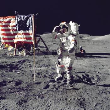 Royalty Free Photo of The First Moon Landing 