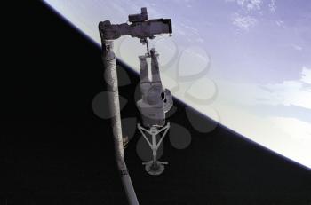 Royalty Free Photo of Astronaut Bruce Mc Candles in Space 