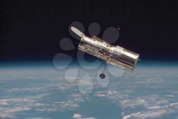 Royalty Free Photo of The Iconic Hubble Telescope 