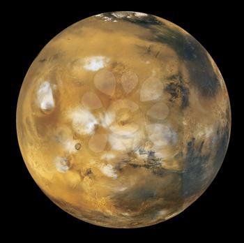 Royalty Free Photo of Global Surveyor View of Mars