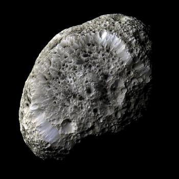 Royalty Free Photo of Hyperion, Saturn's 7th Moon