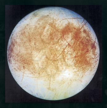 Royalty Free Photo of Eurpoa, Jupiter's Moon 