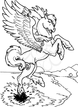 Pegasus Clipart