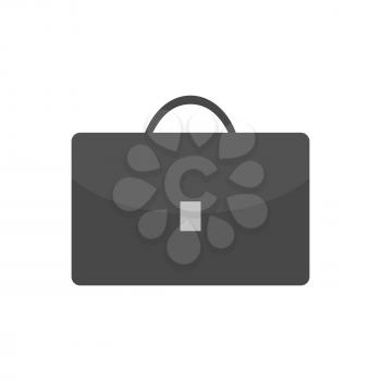 Briefcase icon. Symbol in trendy flat style isolated on white background. Illustration element for your web site design, logo, app, UI.