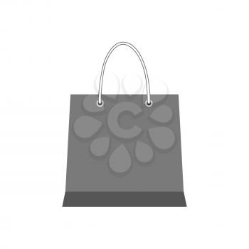 Shopping bag icon. Symbol in trendy flat style isolated on white background. Illustration element for your web site design, logo, app, UI.