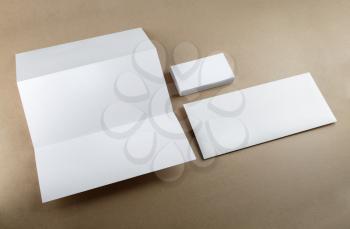 Template for branding identity for designers. Isolated with clipping path.