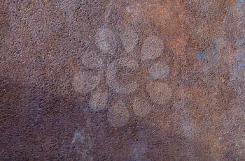 Old rusty rough metal texture. Abstract granular background.
