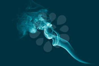 Smoke of joss stick. Smoke abstract background.