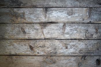 Vintage wood planks texture. Old weathered wooden background.