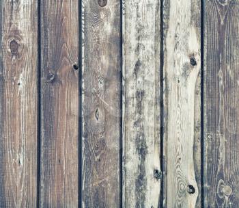 Old wooden boards texture. Retro wood planks background.