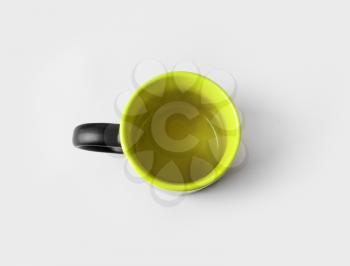 Ceramic mug or cup for coffee or tea.