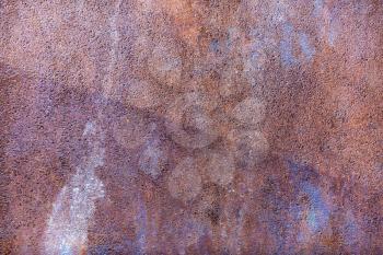 Grunge rust texture. Vintage rusted old metal background.