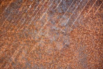 Rusty metal texture. Vintage grunge rust background.
