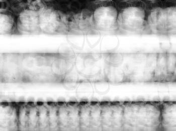 Horizontal shop black and white shelves bokeh blur abstraction backdrop